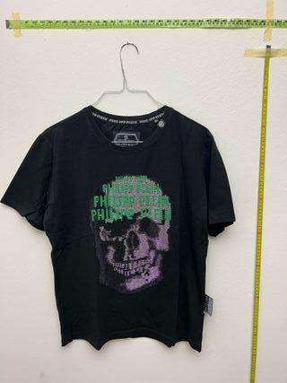 T-shirt Philipp Plein teschio strass L