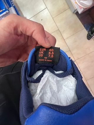 SUN68 Scarpe Uomo Blu/Bianche Tg 40