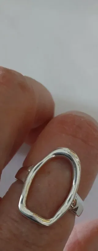 2 Anillos Plata Ajustables