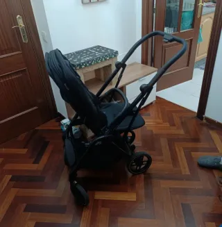 Carrito de bebé plegable
