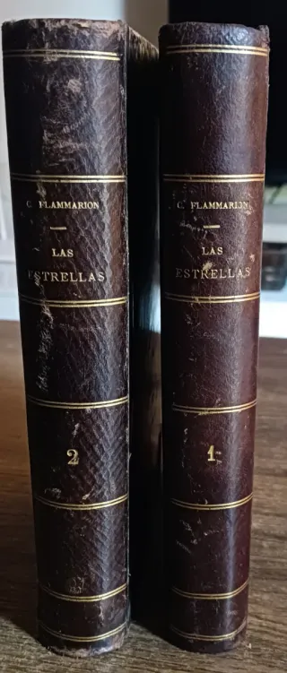 LIBRO ANTIGUO ASTRONOMIA (1883)