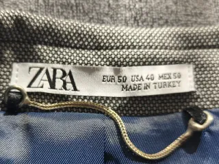 Traje de caballero Zara talla 50