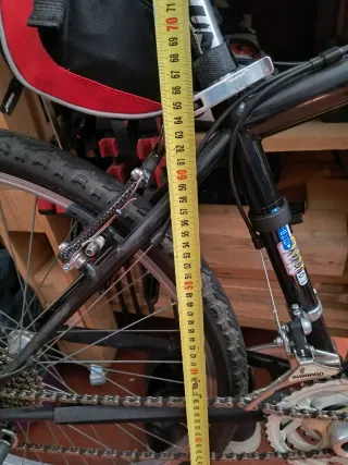 Bicicleta Montaña Negra