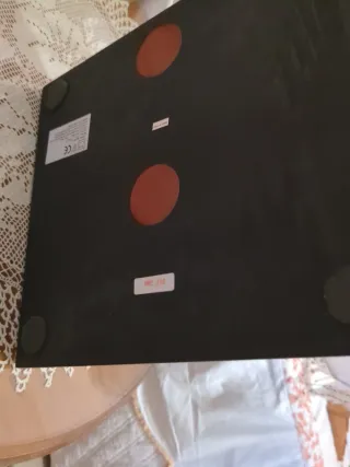 Lámpara de mesa figura porcelana