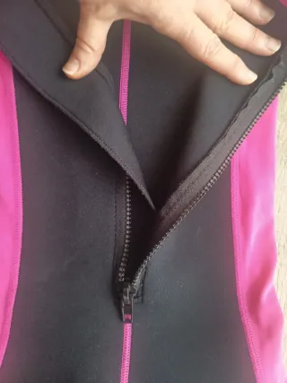 Neopreno Spydo T:2-3 Negro y Fucsia