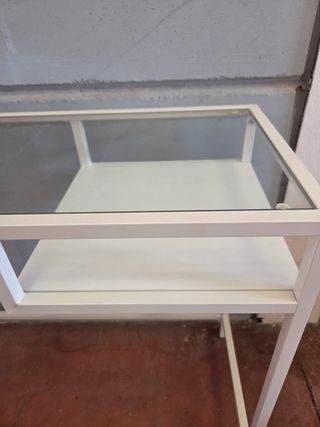 Escritorio/Recibidor Metálico Blanco