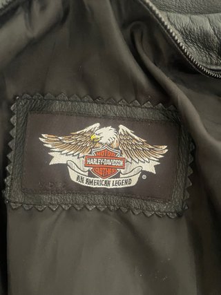 Chaqueta Cuero Moto Mujer Harley Davidson