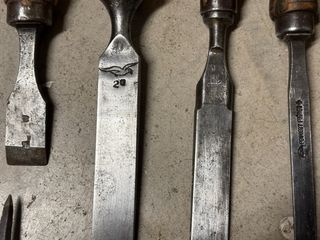 Juego de gubias, cinceles y mas