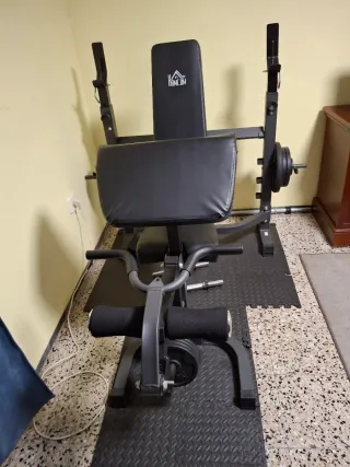 Banco de pesas multifunción