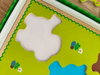 Puzzle madera animales granja Scratch Europe