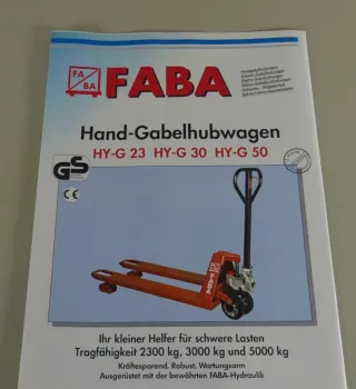 Transpaleta FABA Naranja