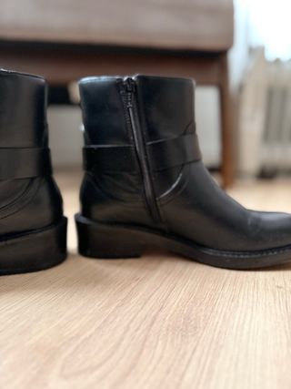 Botines Geox Negros Mujer