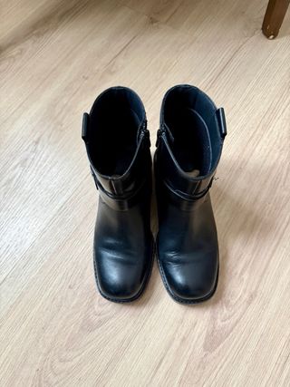 Botines Geox Negros Mujer