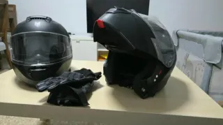 Cascos Moto Talla L Negro