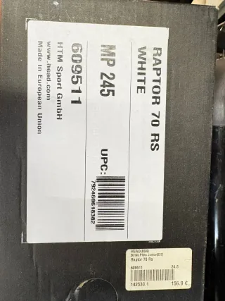 Bota esquí Head Raptor 70 Junior talla 24.5 38 EU
