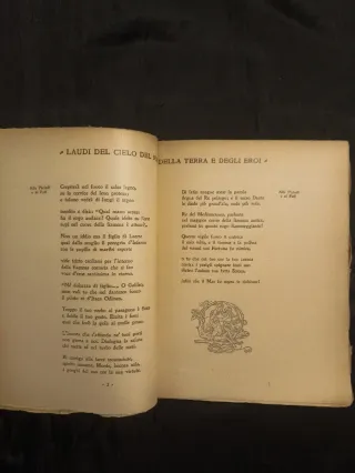 Gabriele d'Annunzio - Maia (Laus Vitae) - 1910