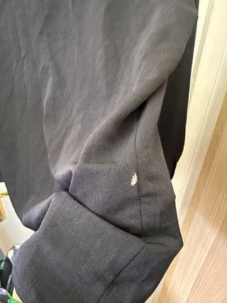 Camisa o blusa negra Mango