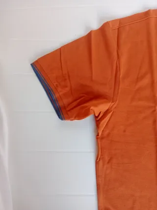 Polo Enrico Coveri Uomo 3XL Color Mattone - Nuova