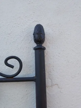 Cabecero de Cama Antiguo Hierro Forjado