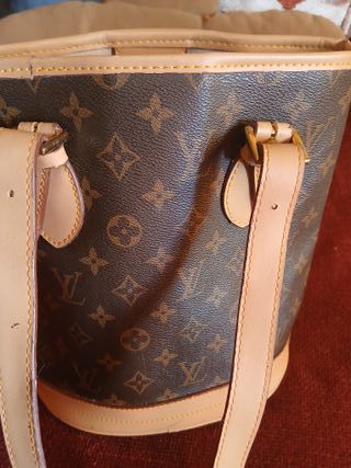 Bolso Louis Vuitton Monogram Marrón Beige