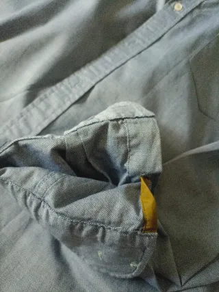 Camisa Hombre Cortefiel Talla XXL Azul