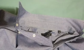 Camisa Hombre Cortefiel Talla XXL Azul