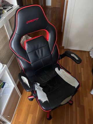 Silla gaming DRIFT negra y roja