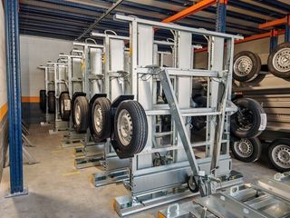 NUEVO: Remolque Portamotos Plegable