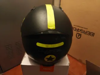 Casco Modular LS2 Moto Negro Mate