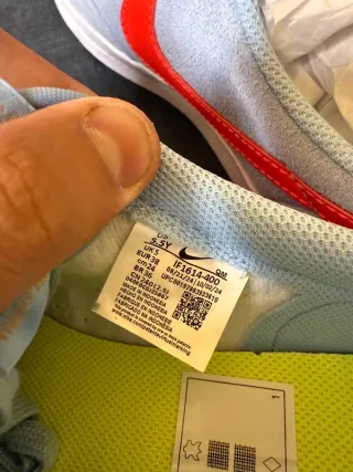 Scarpe Nike Azzurre/Rosse Tg 38