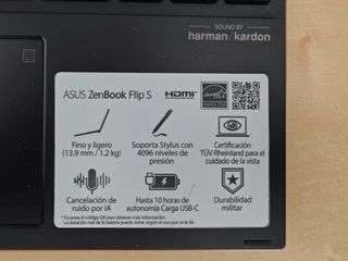 Laptop ASUS OLED Táctil Convertible con Lápiz. W11