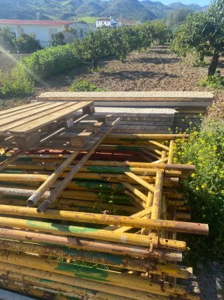 Chapas Onduladas puntales piezas de andamios euro