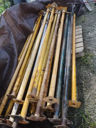 Chapas Onduladas puntales piezas de andamios euro