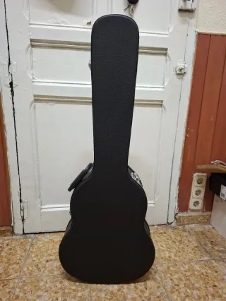 Funda Rígida Guitarra Negra Profundidad 11cm 97 cm