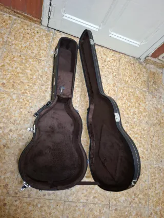 Funda Rígida Guitarra Negra Profundidad 11cm 97 cm