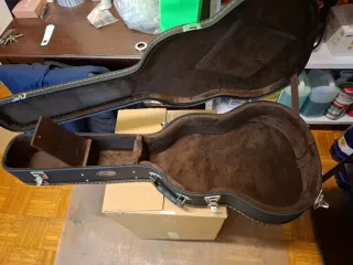 Funda Rígida Guitarra Negra Profundidad 11cm 97 cm