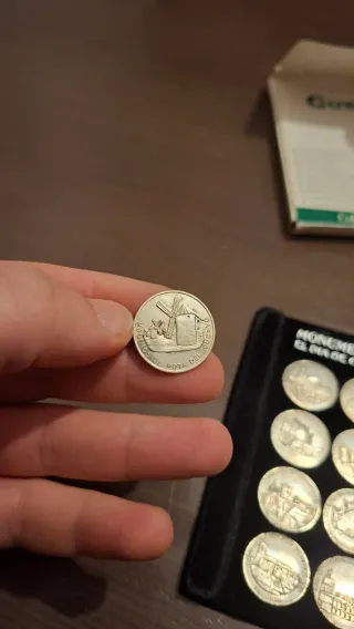 Colección Monedas Plata Cuenca Monumentos