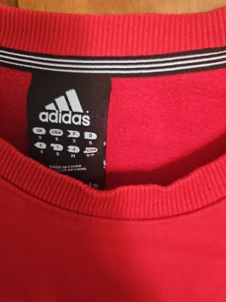Sudadera Adidas Roja unisex