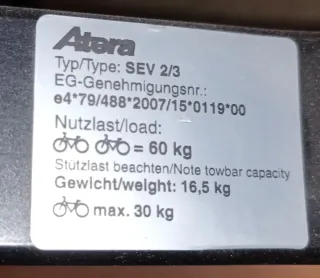 Portabicicletas atera strada Evo