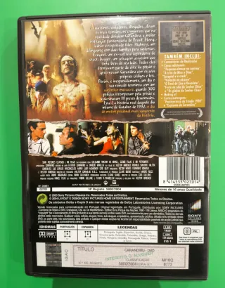 DVD Carandiru - Um Massacre Que Comoveu O Mundo