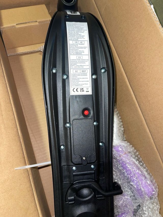 Monopattino Infantile TONBUX con Luci LED 3-12 Anni