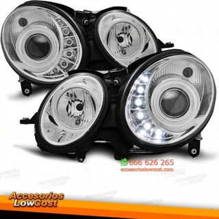 FAROS MERCEDES LUZ DIURNA  LED W211 (02-06)  CRIS