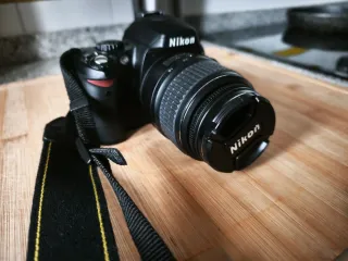 Cámara Nikon D60 Reflex Digital Negra