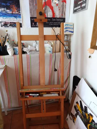 Caballete profesional de madera