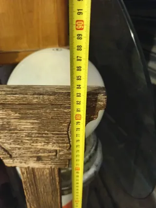 Banco antiguo de madera