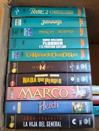 Lote Películas VHS