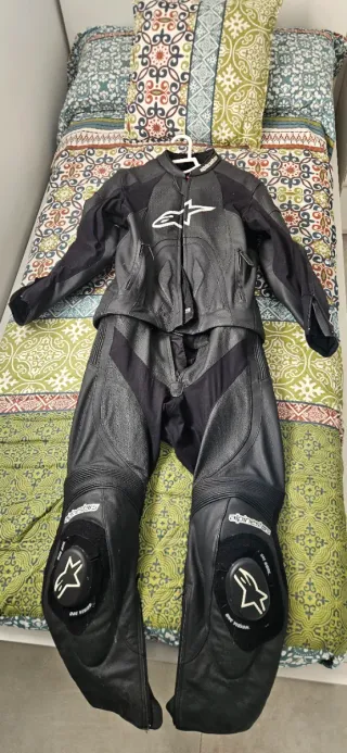 Traje de cuero para moto Alpinestars