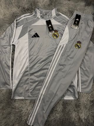 Tuta Adidas Real Madrid Grigia Taglia S