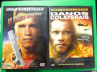 DVDs O Último Grande Herói & Danos Colaterais