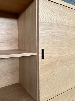 Librería Estantería de roble natural